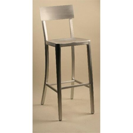 Alston Quality Alston Quality AC383-24 Melanie Aluminum Stool 24 in. H AC383-24